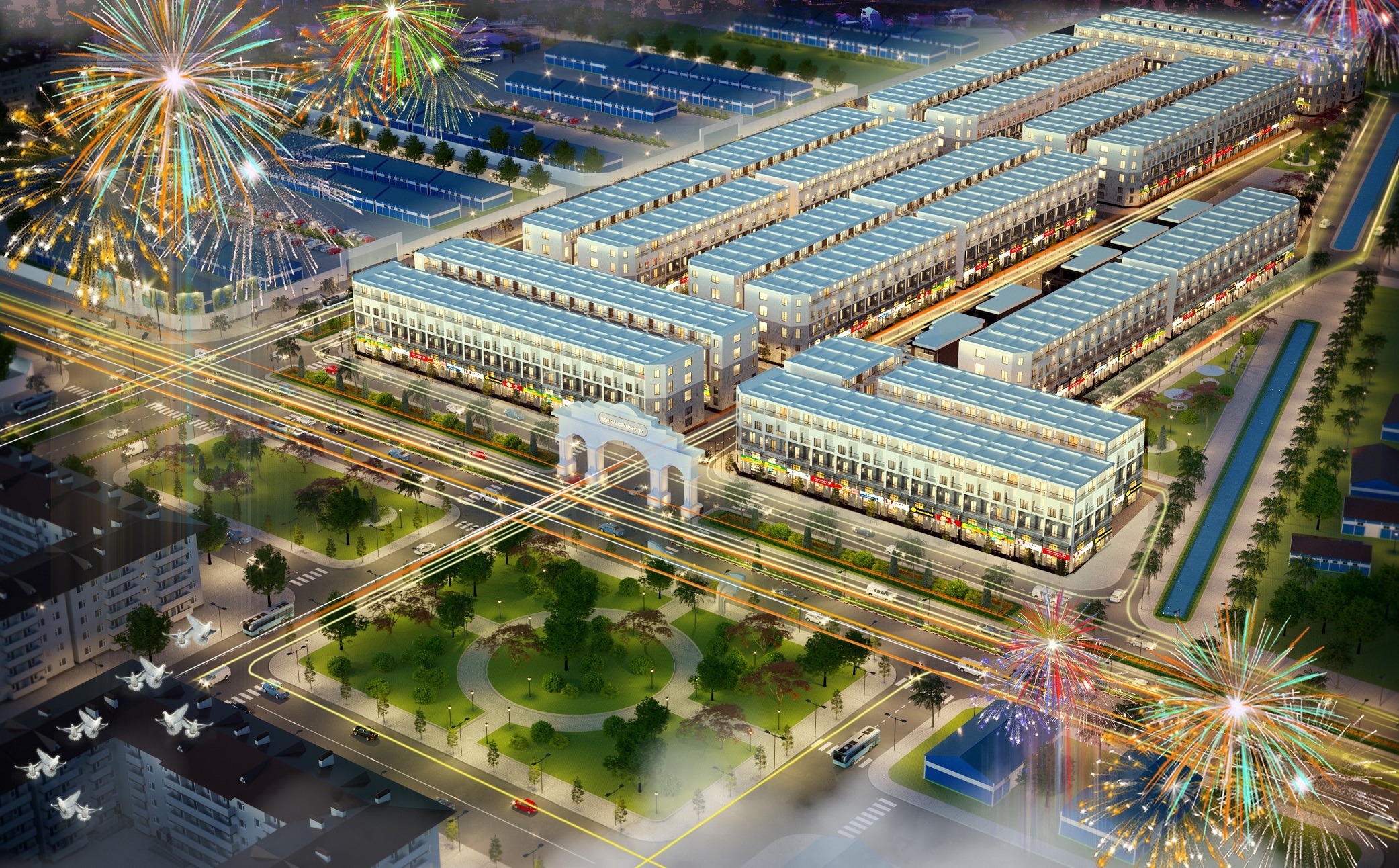 tổng thể thái bình centrel city tiền hải center city