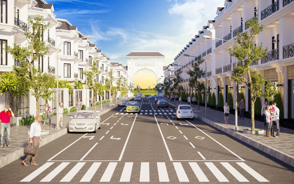 nội khu tiền hải center city