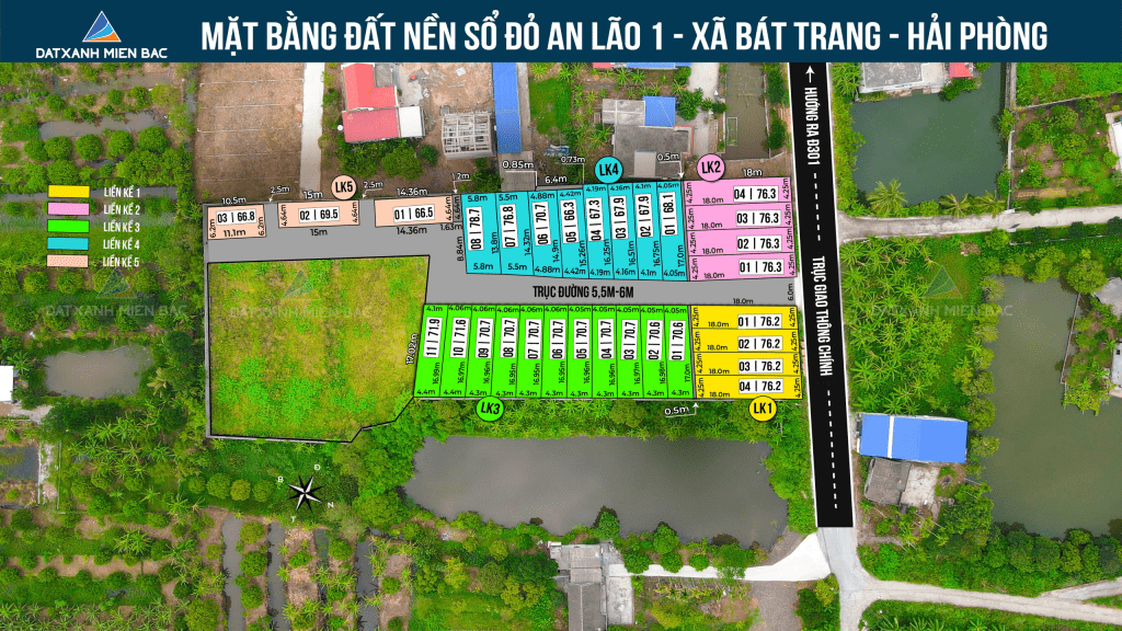 mặt bằng đất an lão