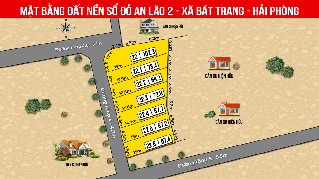 mặt bằng đất an lão