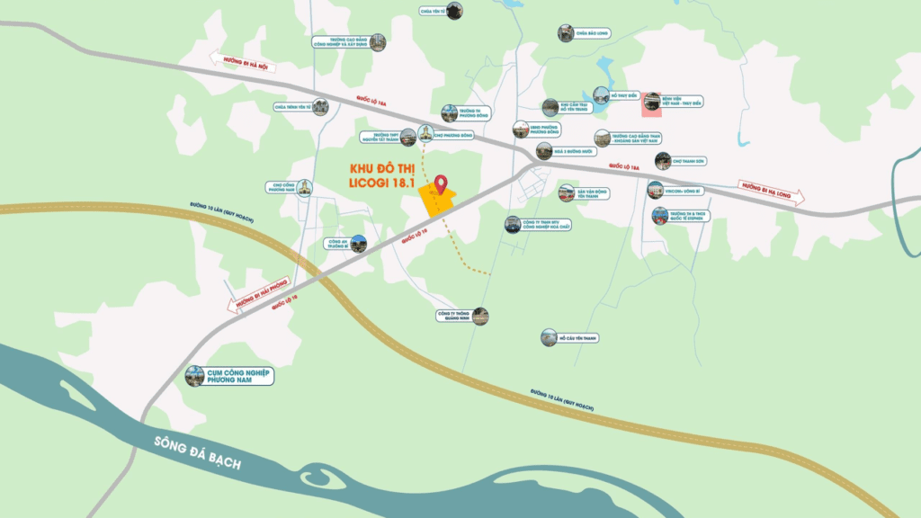 vị trí licogi 18.1 uông bí
